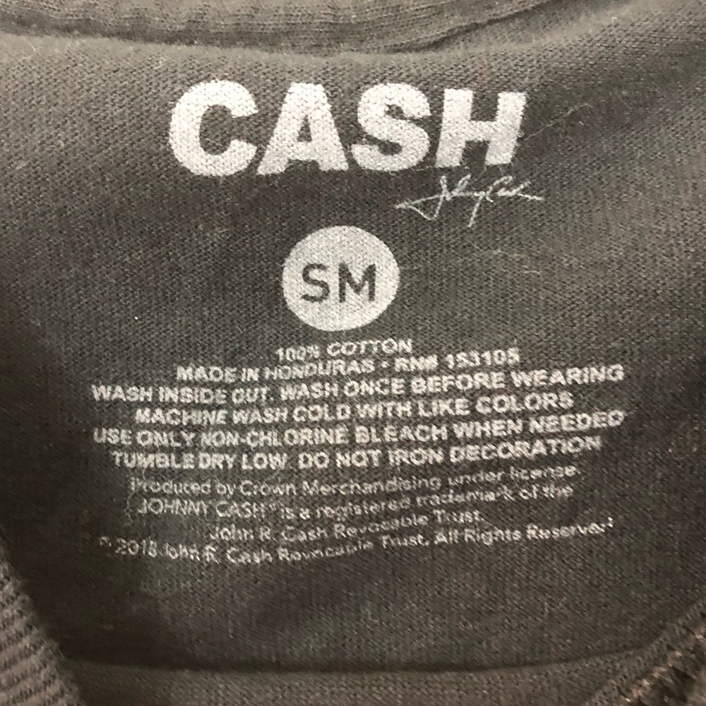 4/$25 Johnny Cash Graphic Band Tee Shirt - Picture 4 of 4